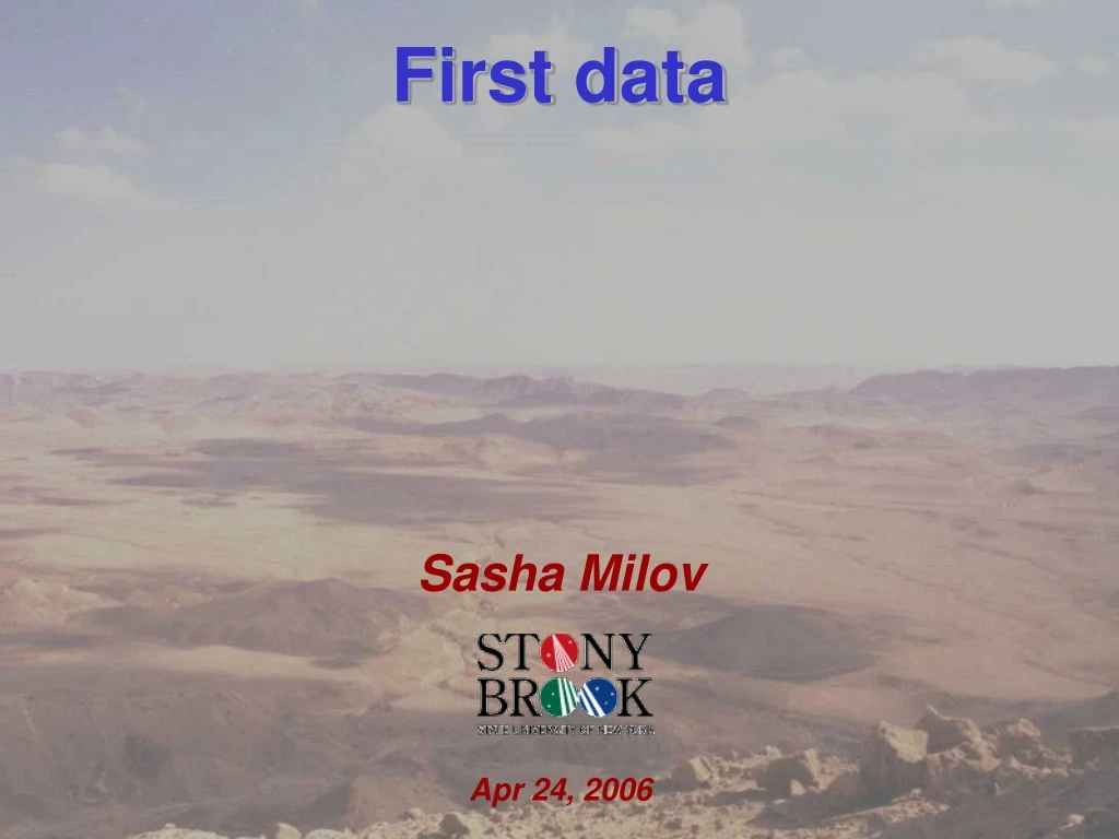 first data