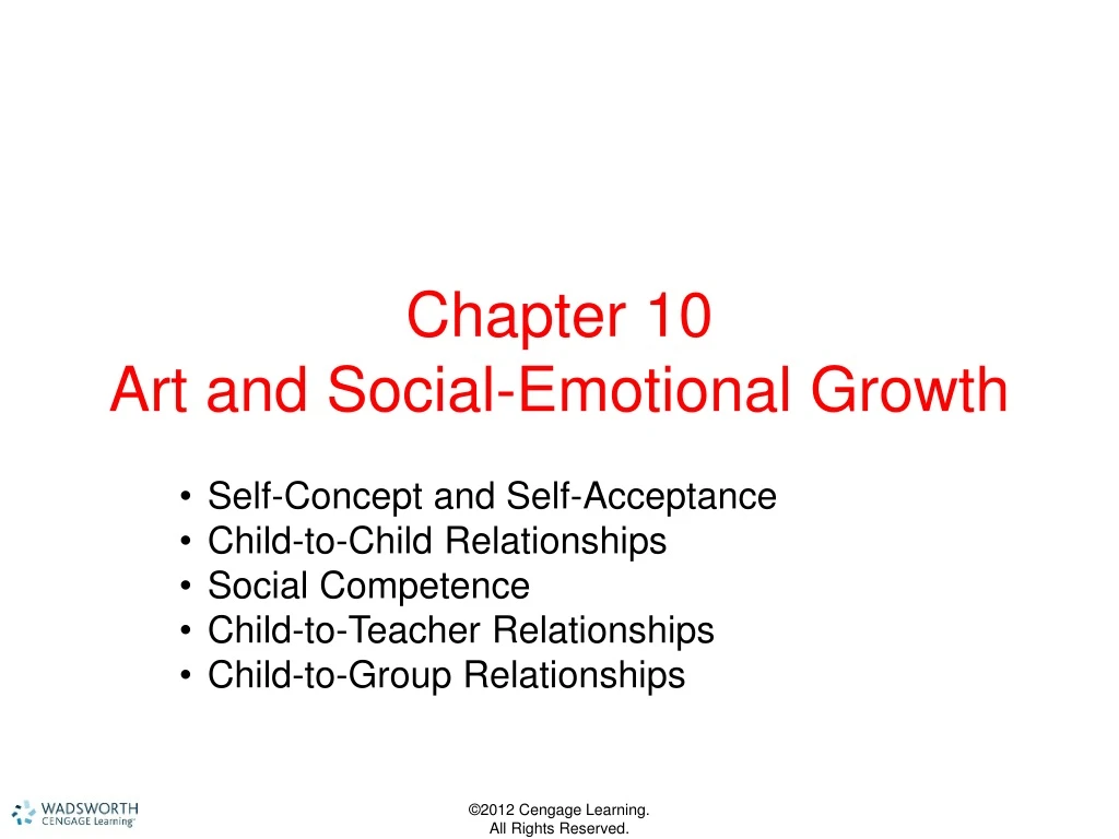 chapter 10 art and social emotional growth