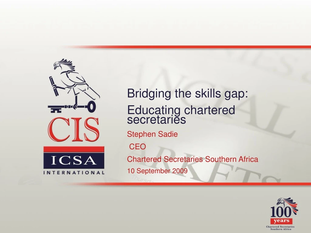 bridging the skills gap educating chartered