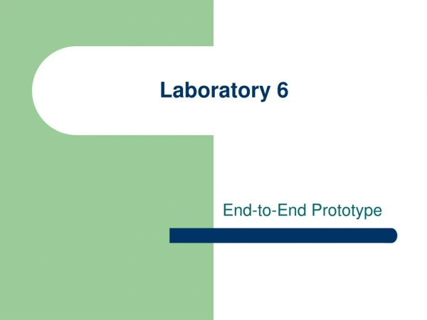 Laboratory 6
