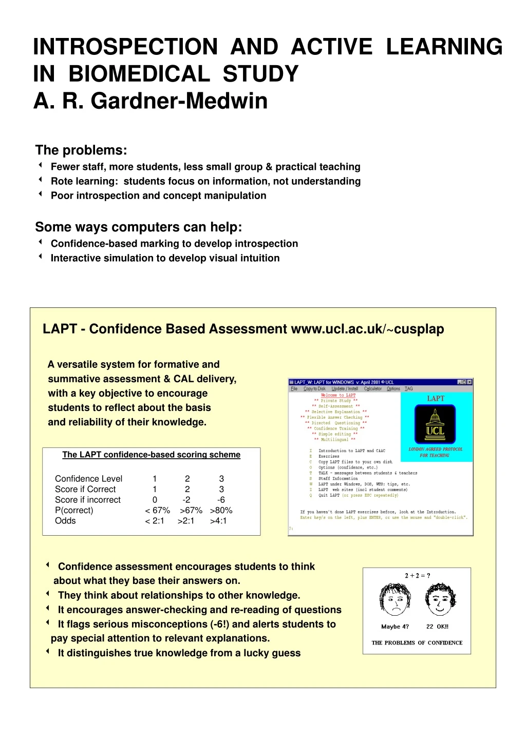 introspection and active learning in biomedical