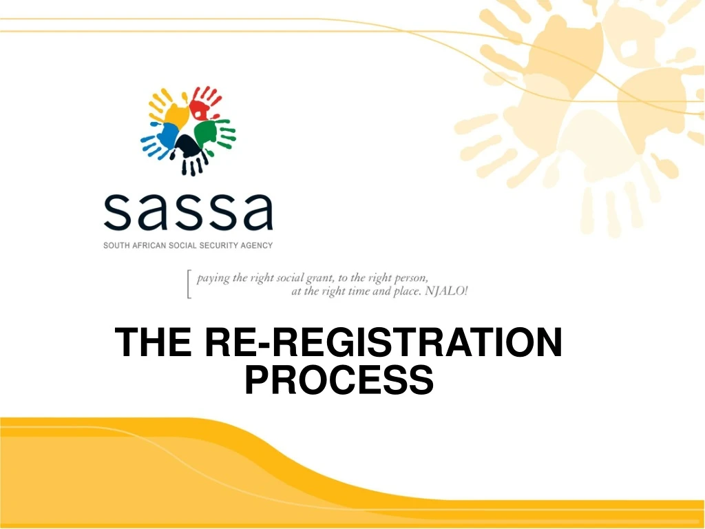 the re registration process