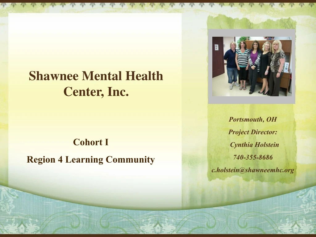 shawnee mental health center inc