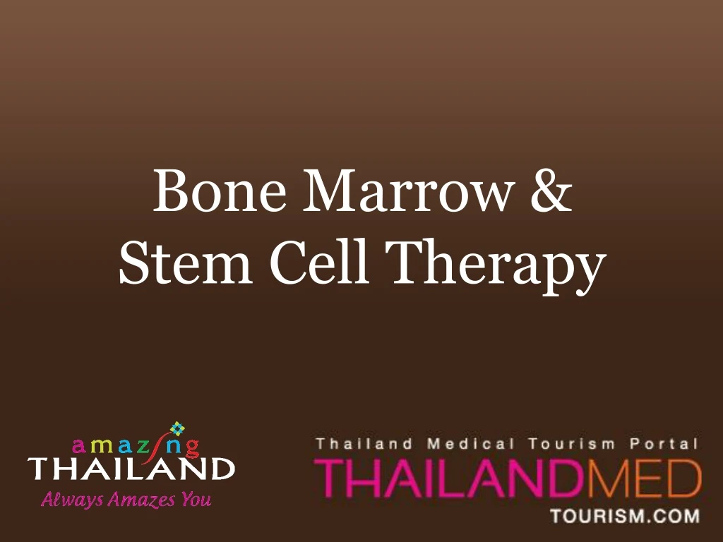 bone marrow stem cell therapy