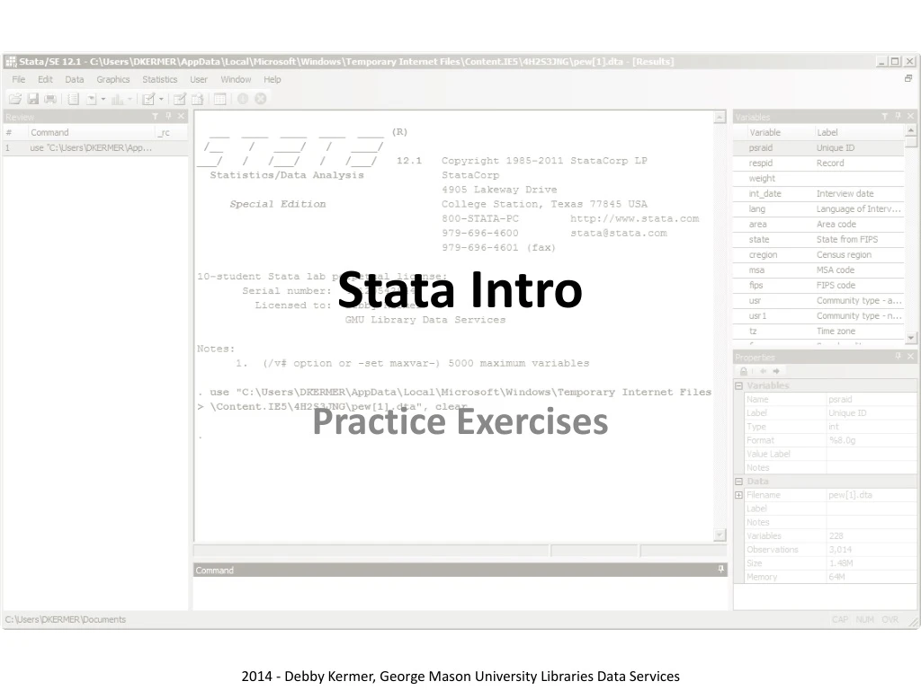 stata intro