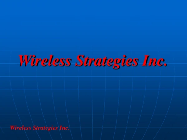 Wireless Strategies Inc.