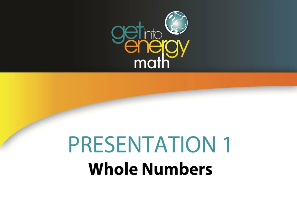 presentation 1 whole numbers