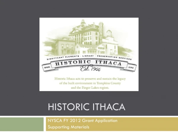 Historic Ithaca