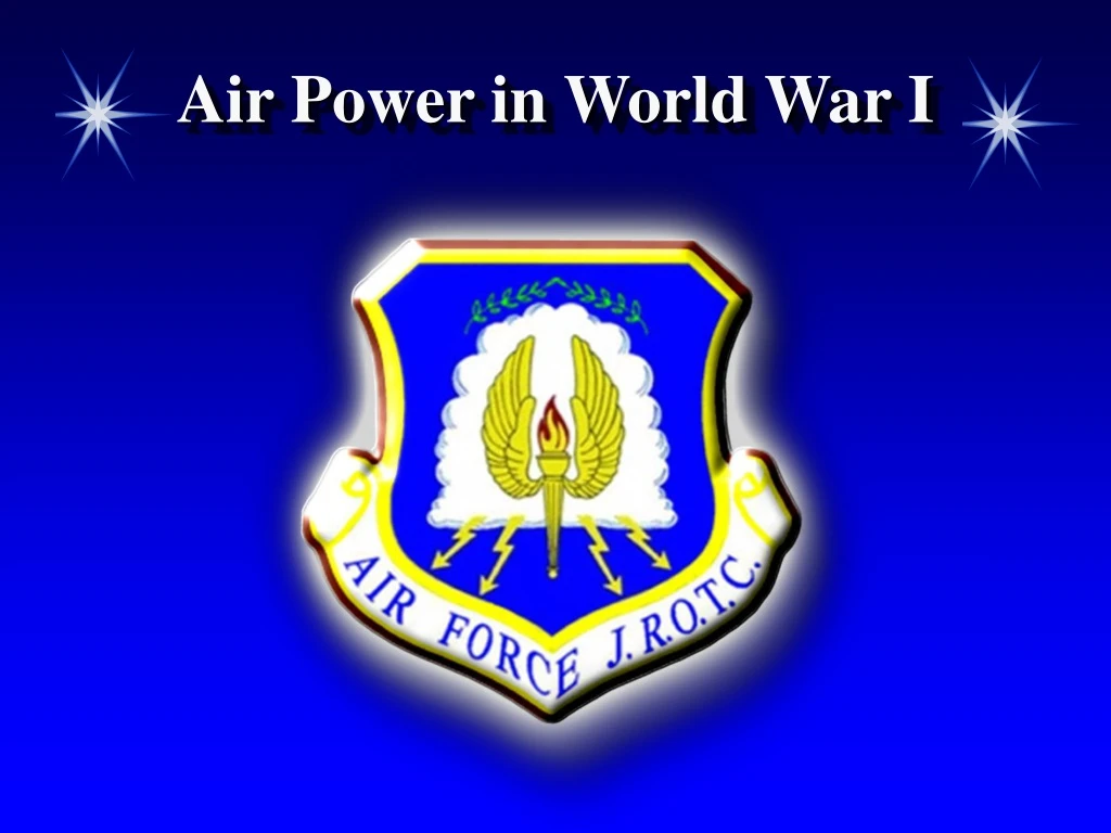 air power in world war i