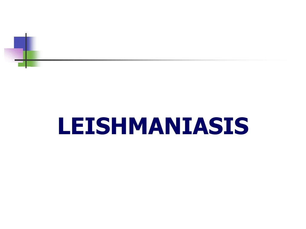 leishmaniasis