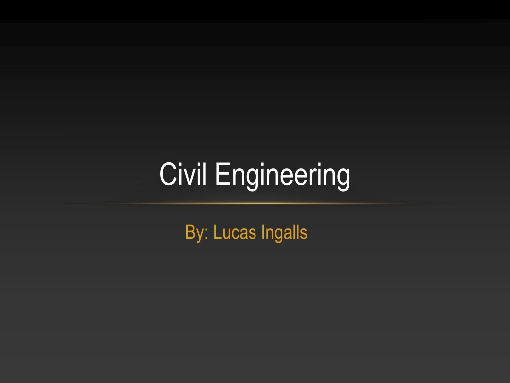 civil engineering