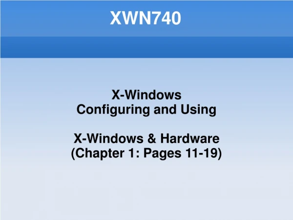 XWN740