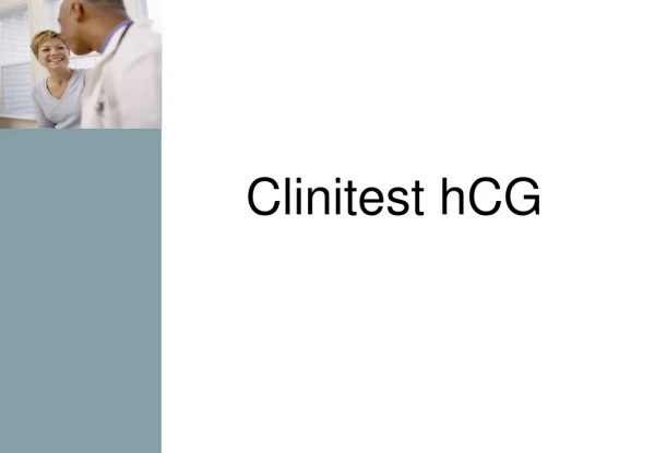 Clinitest hCG