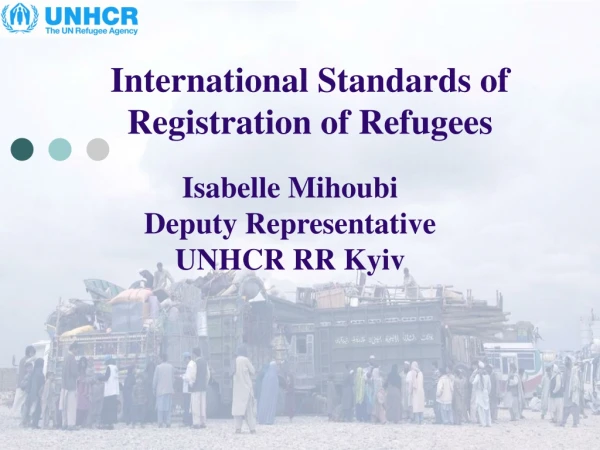Isabelle Mihoubi Deputy Representative UNHCR RR Kyiv