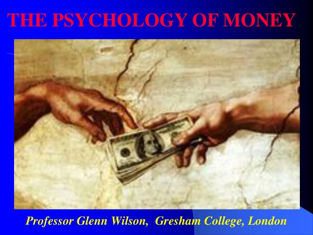 professor glenn wilson gresham college london