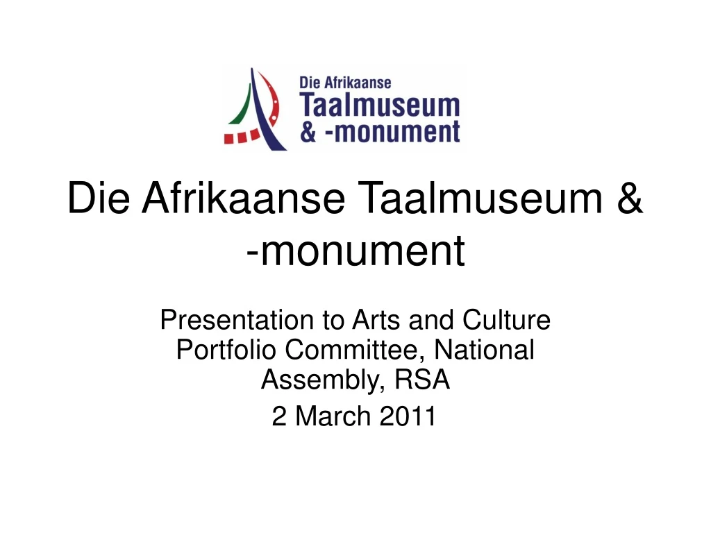 die afrikaanse taalmuseum monument