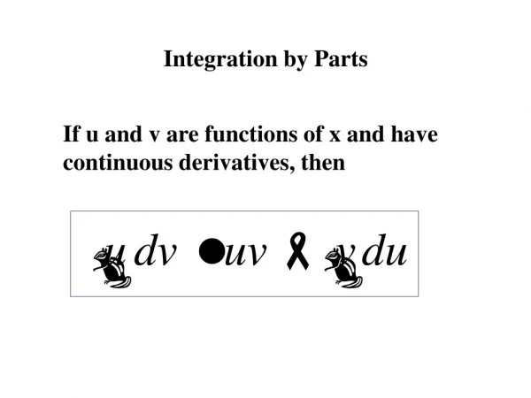 Integration by Parts