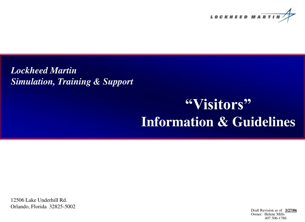 lockheed martin simulation training support