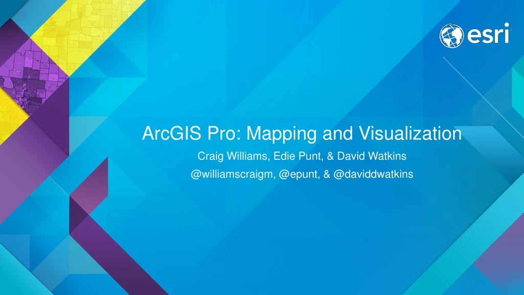 arcgis pro mapping and visualization