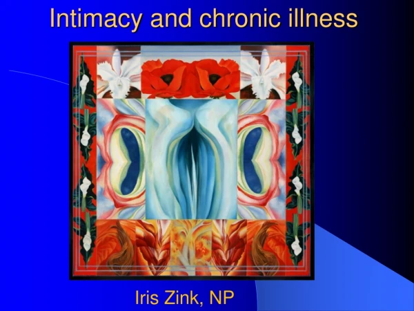 Intimacy and chronic illness