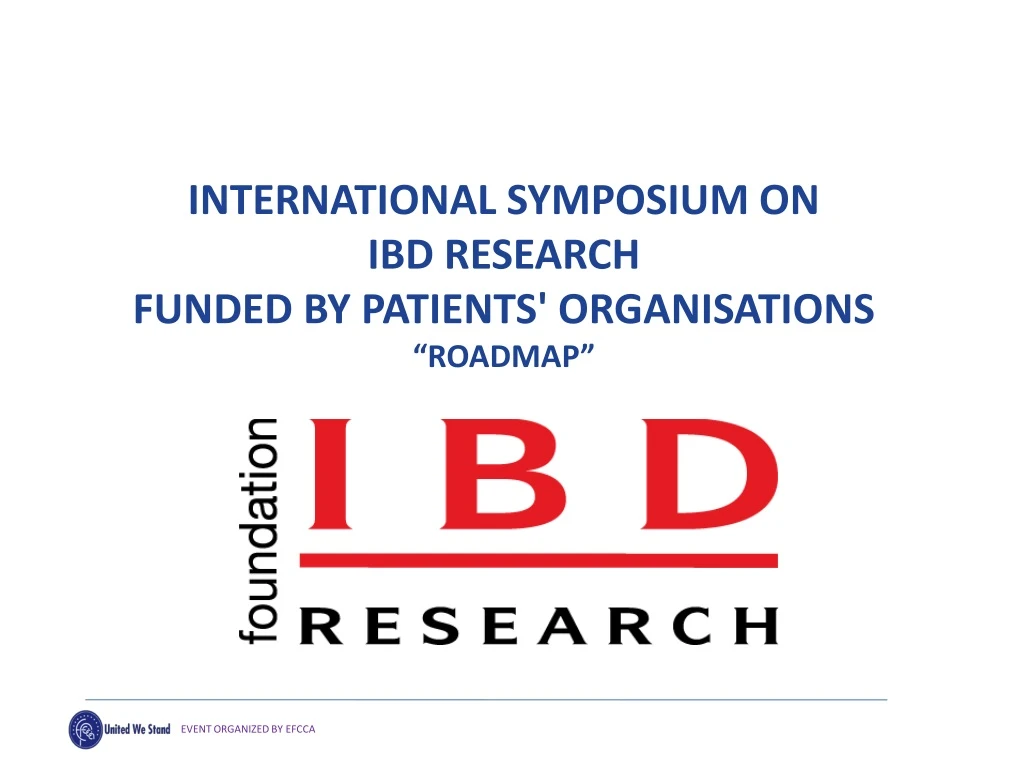 international symposium on ibd research funded