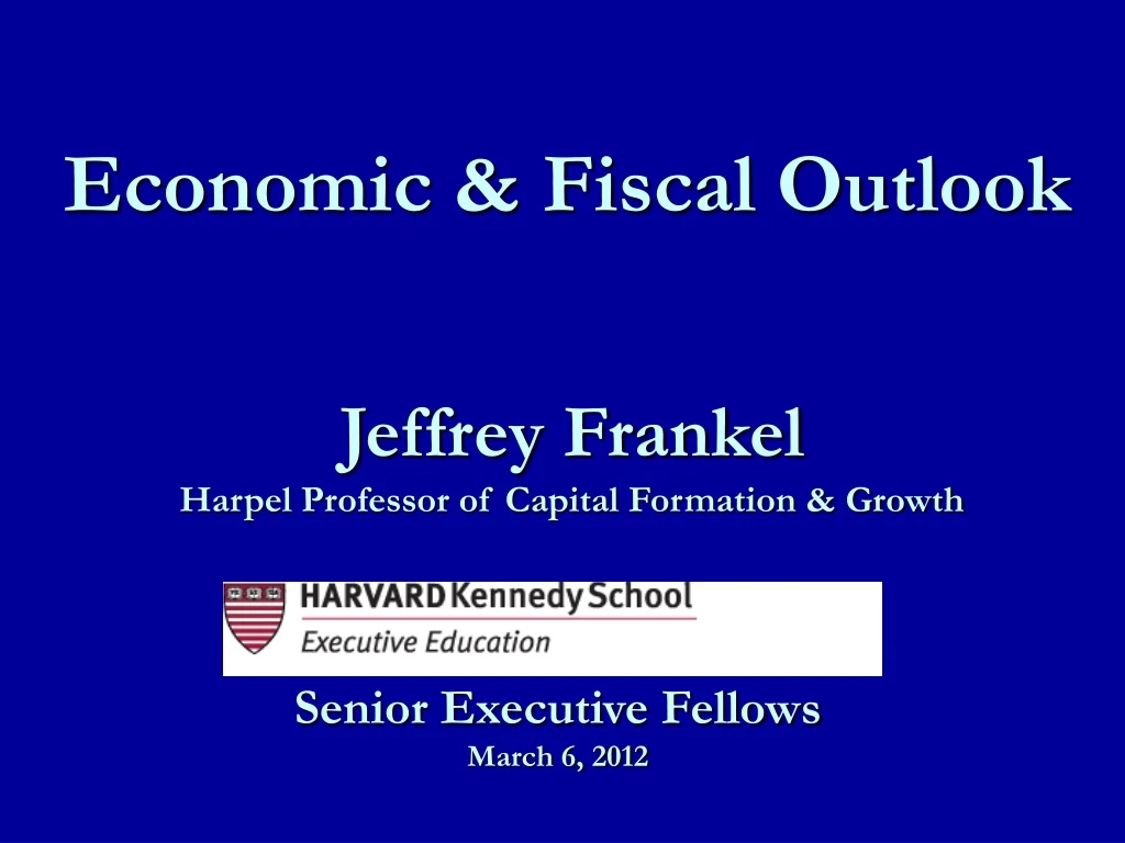 economic fiscal outlook