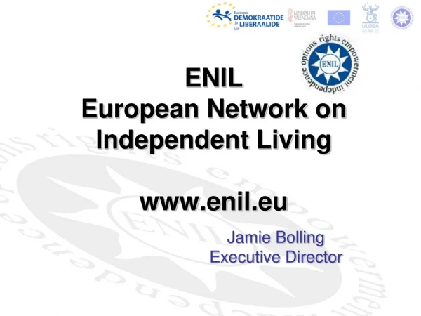 ENIL European Network on Independent Living enil.eu