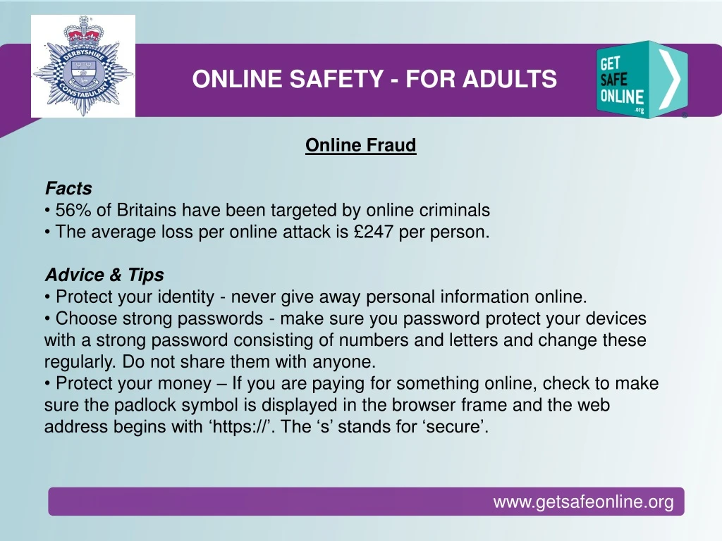 online safety for adults