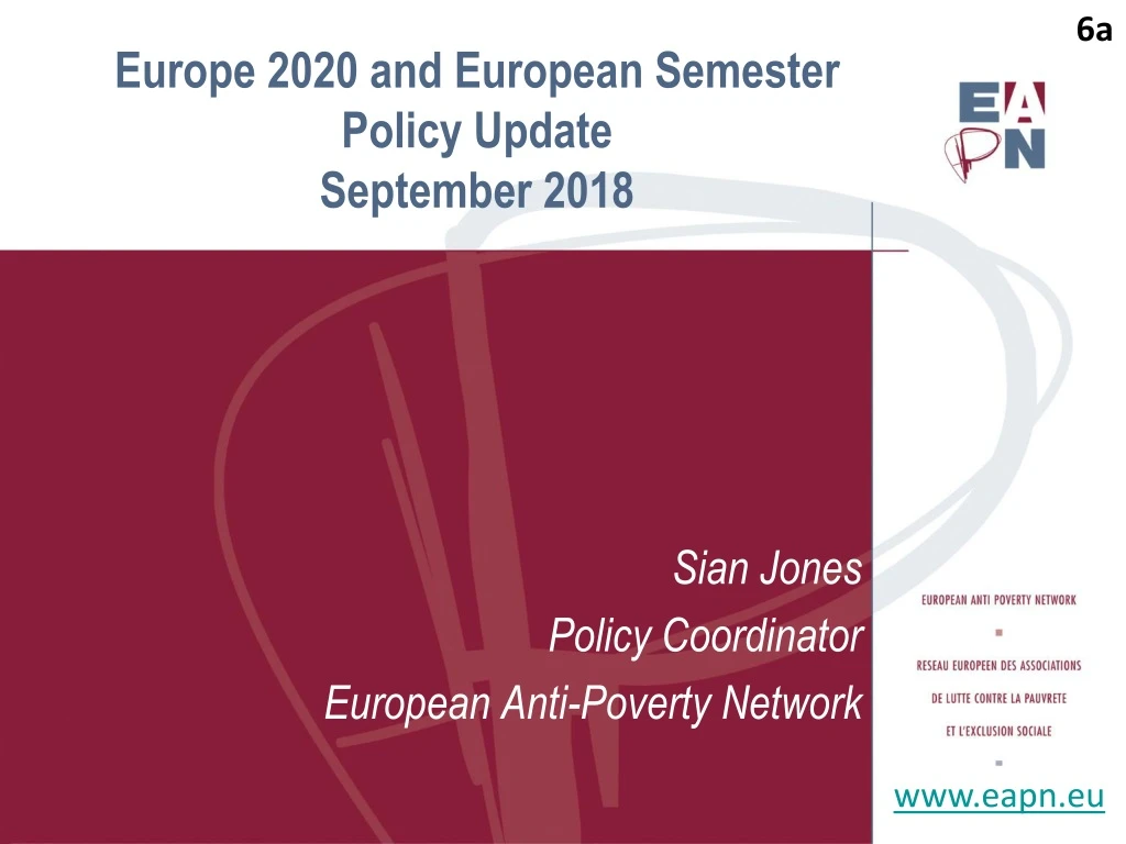 europe 2020 and european semester policy update september 2018