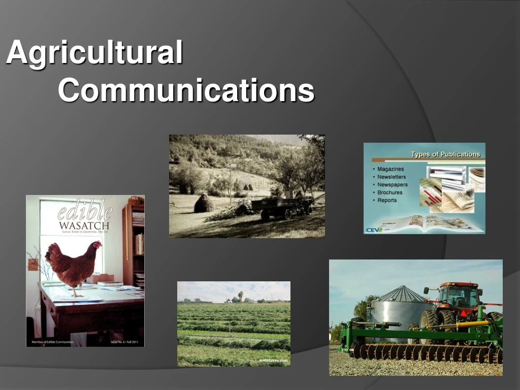 agricultural communications