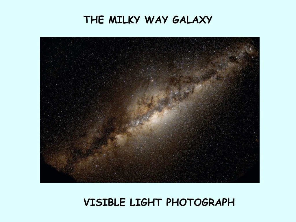 the milky way galaxy