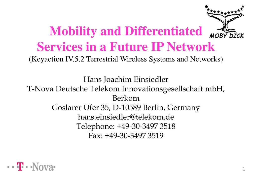 mobility and differentiated services in a future