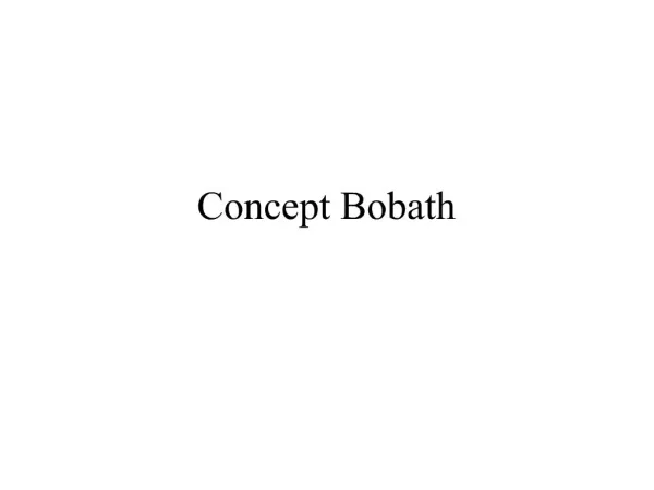 Concept Bobath