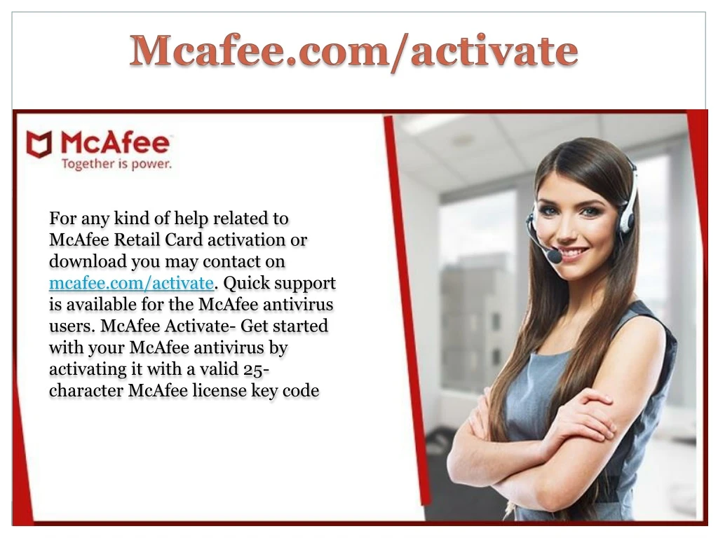 mcafee com activate