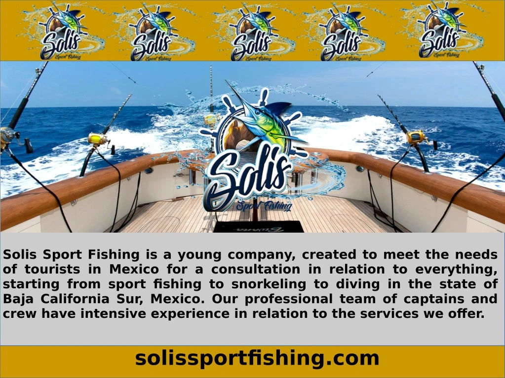 solis sport fishing is a young company created