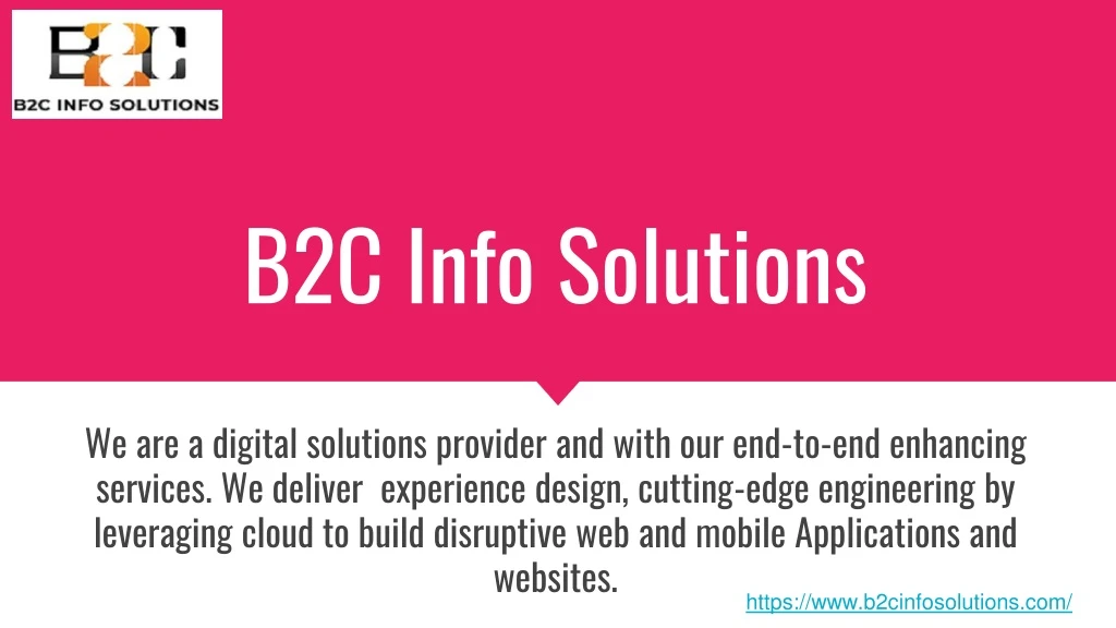 b2c info solutions