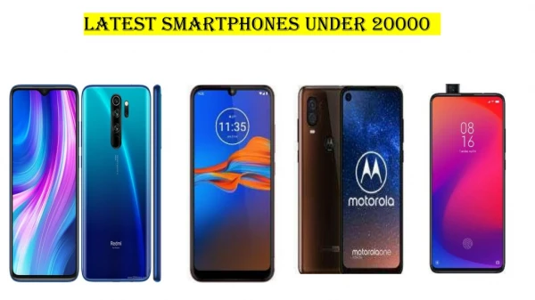 Best phones under 20000