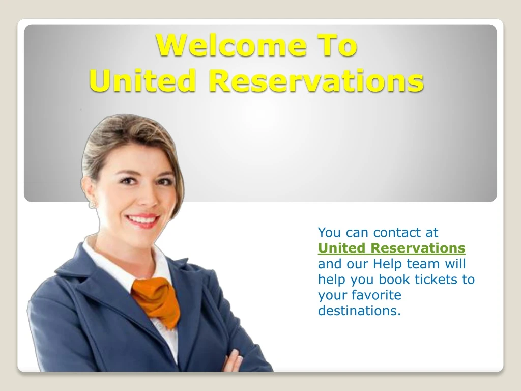 welcome to united reservations