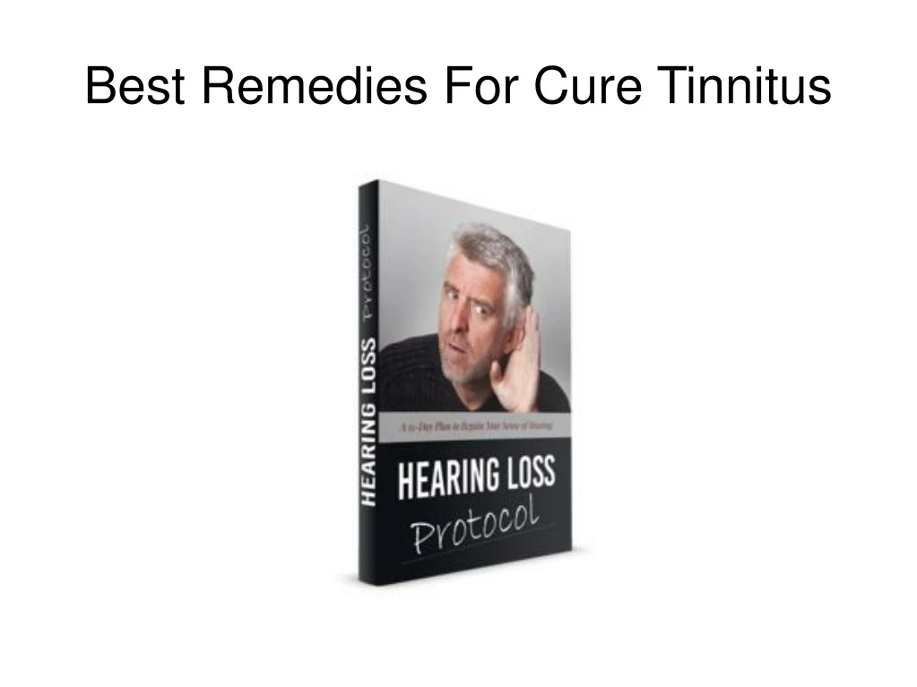 best remedies for cure tinnitus