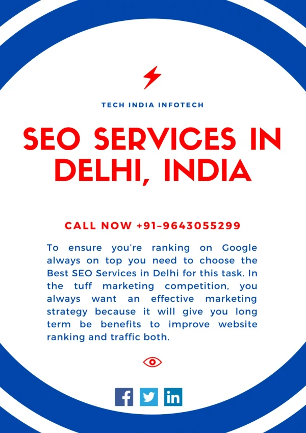 Choose the Best SEO Services in Delhi, India