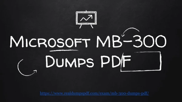 Get 100% Updated Microsoft MB-300 Dumps PDF with Exam Questions