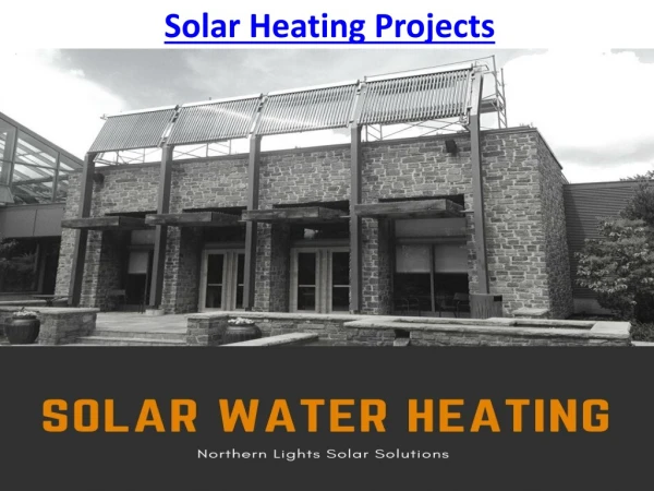 solar heating projects
