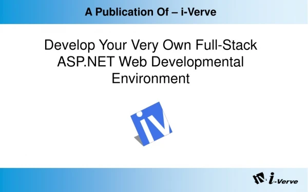 Set Up A Full-Stack ASP.NET Web Development environment | Mac OS