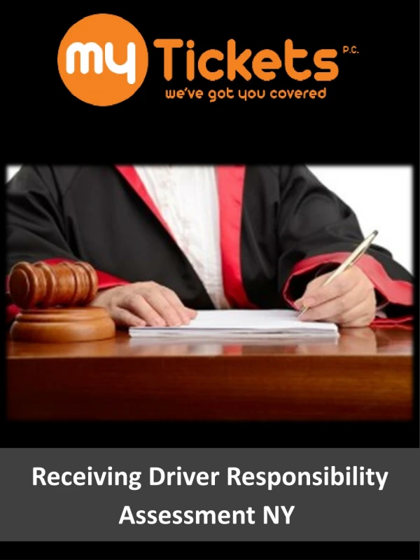 receiving driver responsibility assessment ny