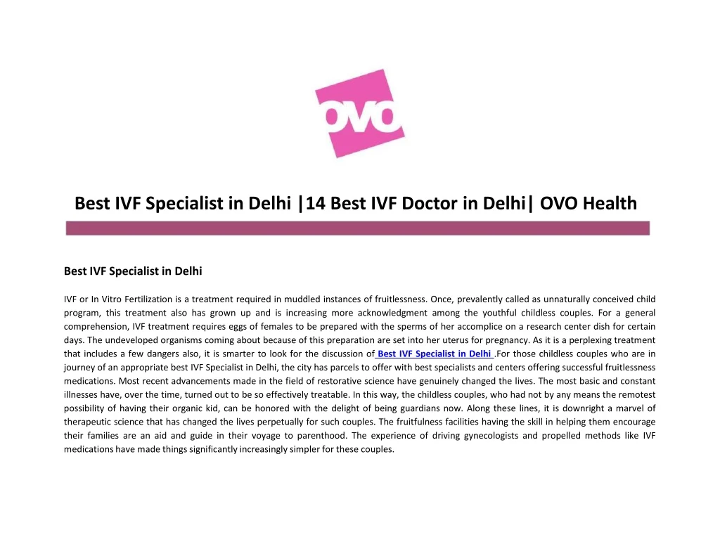 best ivf specialist in delhi 14 best ivf doctor