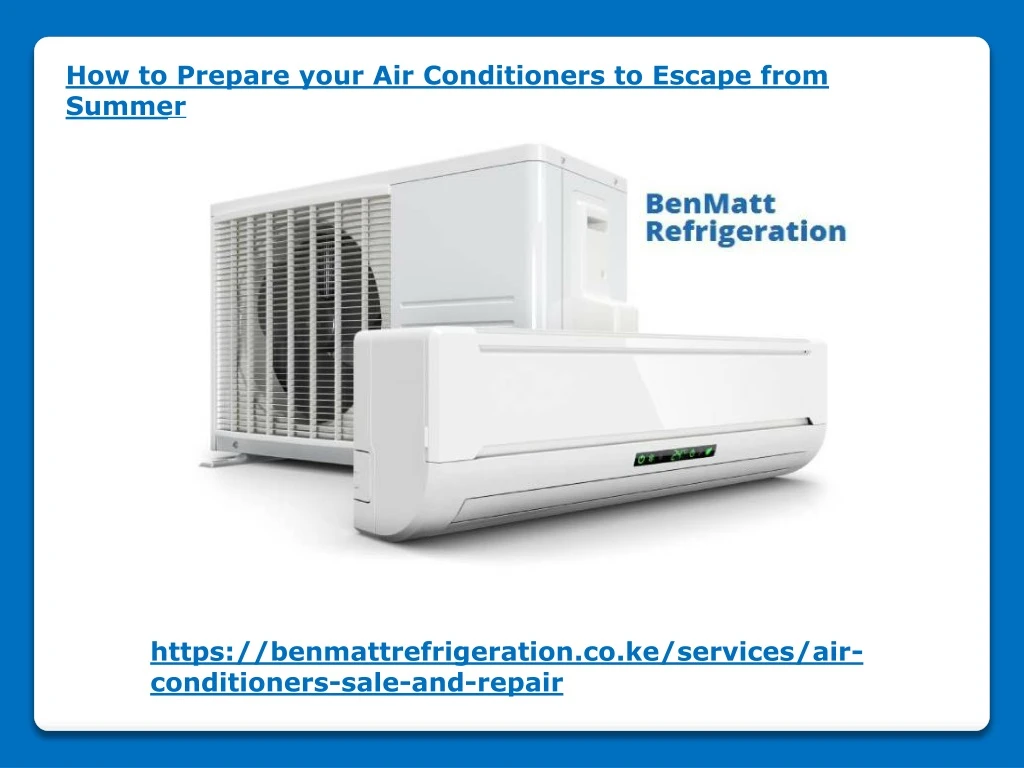 how to prepare your air conditioners to escape