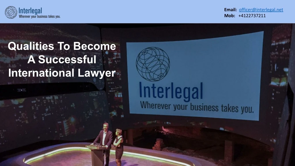 email officer@interlegal net mob 4122737211