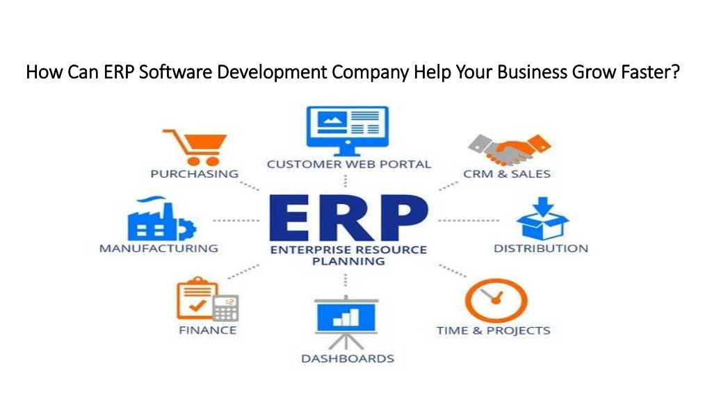 how can erp software development company help your business grow faster
