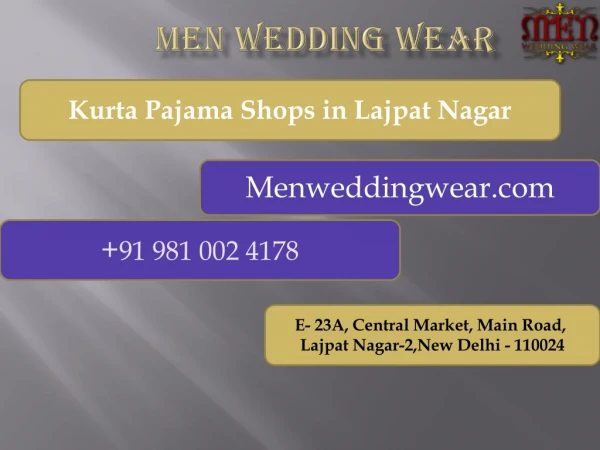 kurta pajama shop in delhi