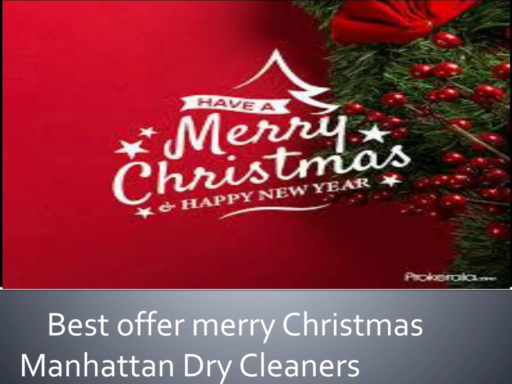 best offer merry christmas manhattan dry cleaners